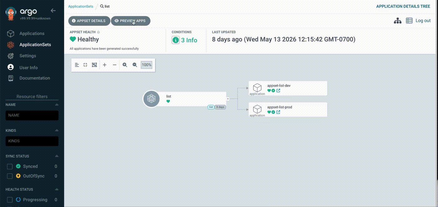 Preview tab demo
