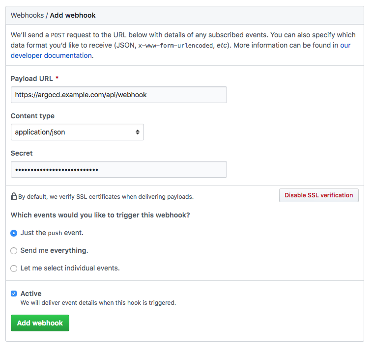 Add Webhook