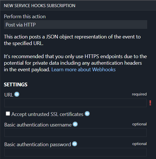 Add Webhook