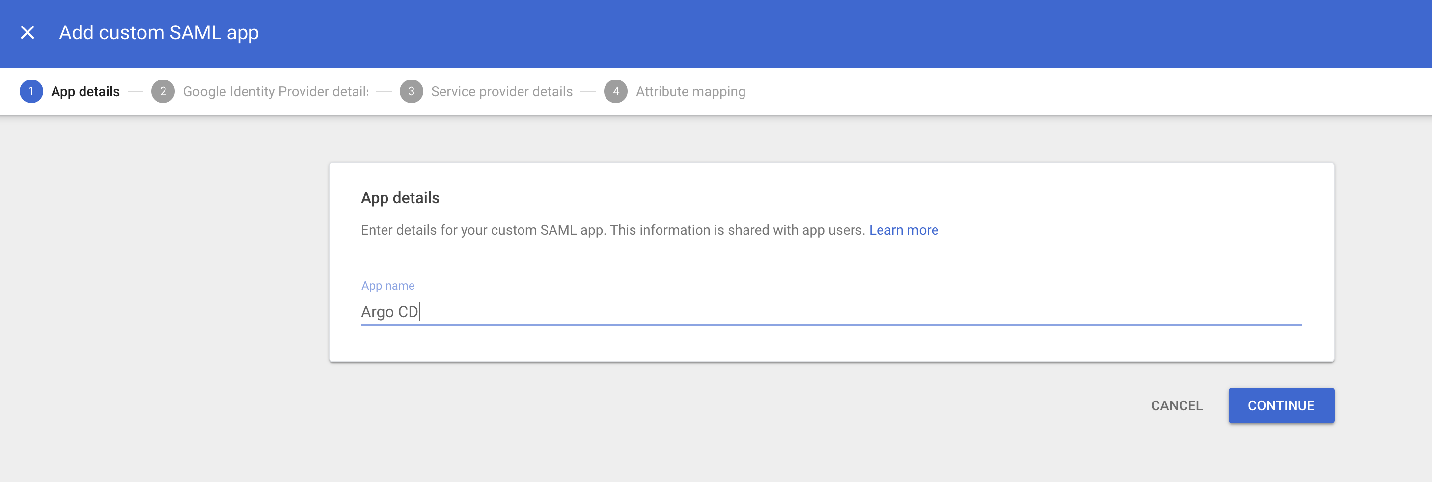 Google Admin Apps Menu