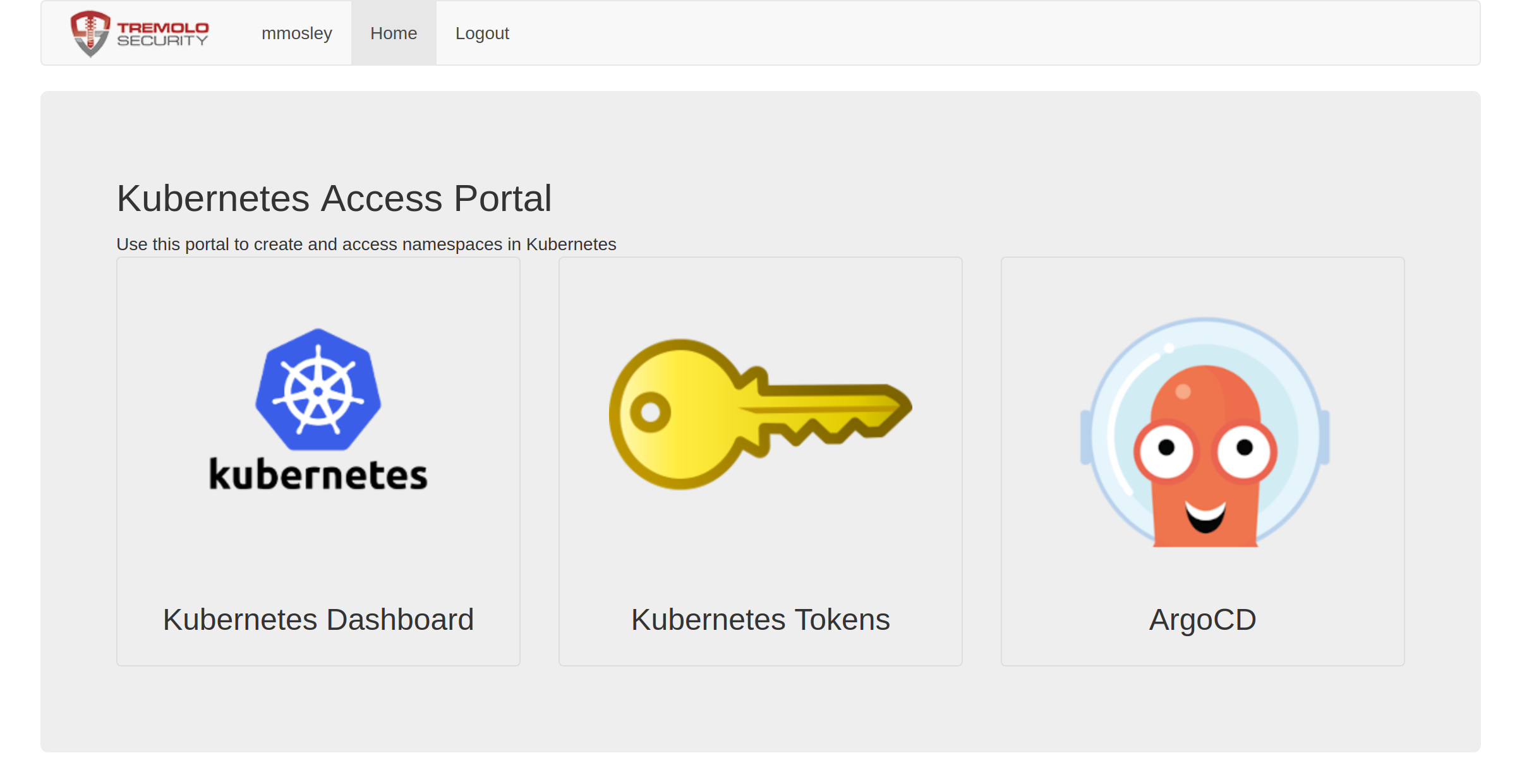 OpenUnison Portal with ArgoCD
