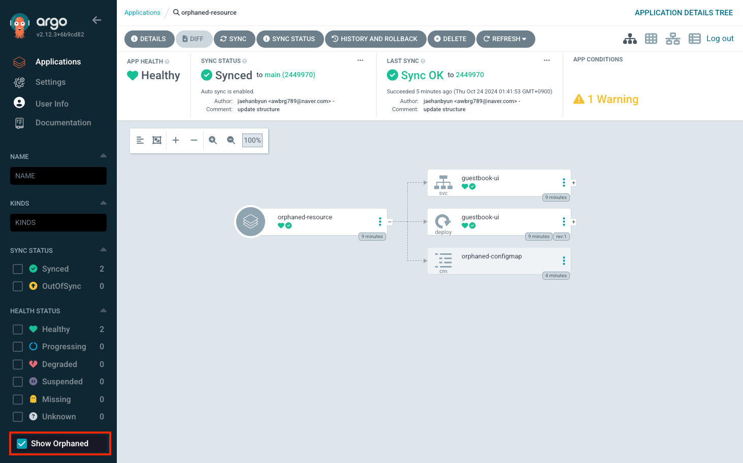 orphaned resources