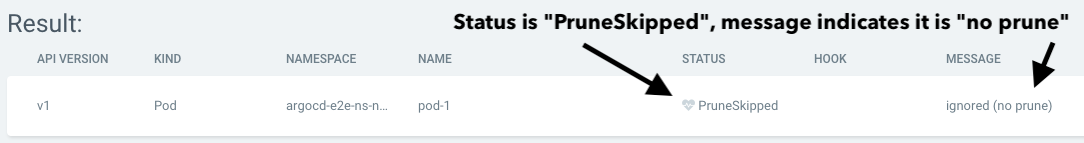 sync option no prune
