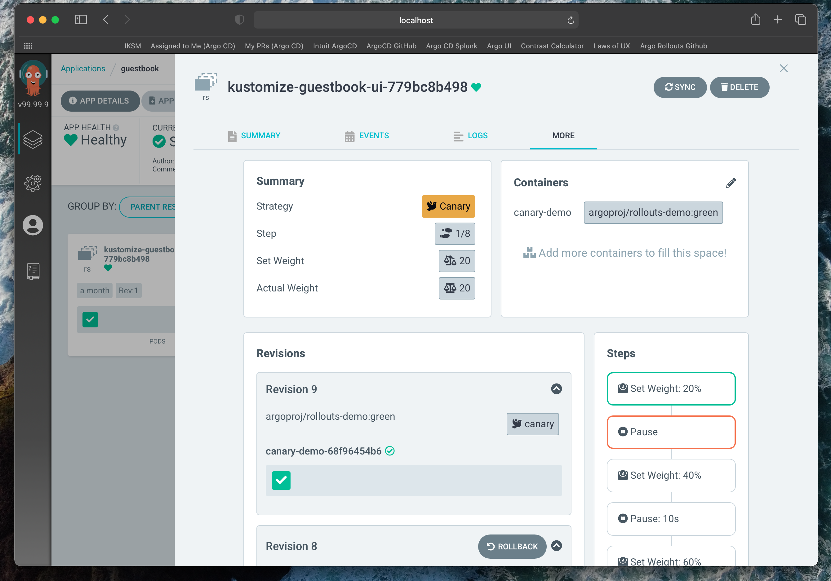 Rollout Extension